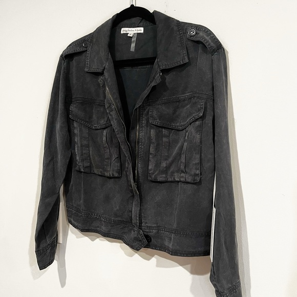 Young Fabulous & Broke Utility Bomber Jacket NWT - Picture 5 of 8